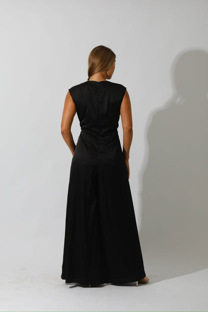 Flared Jumpsuit - Black