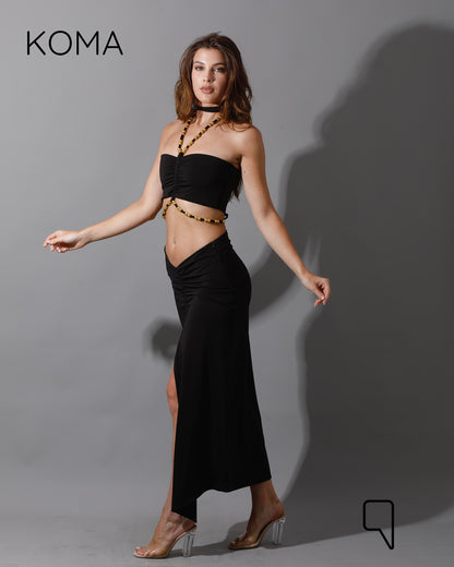 Layton Tied Up Co-Ord - Black