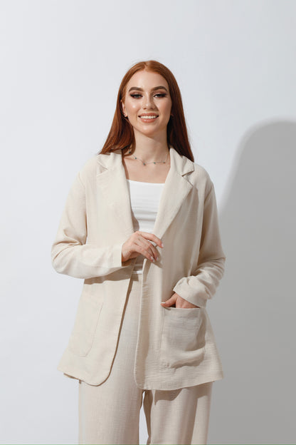 Candice Light Suit - Beige