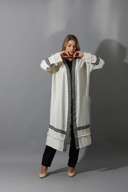 Short Kaftan - Beige