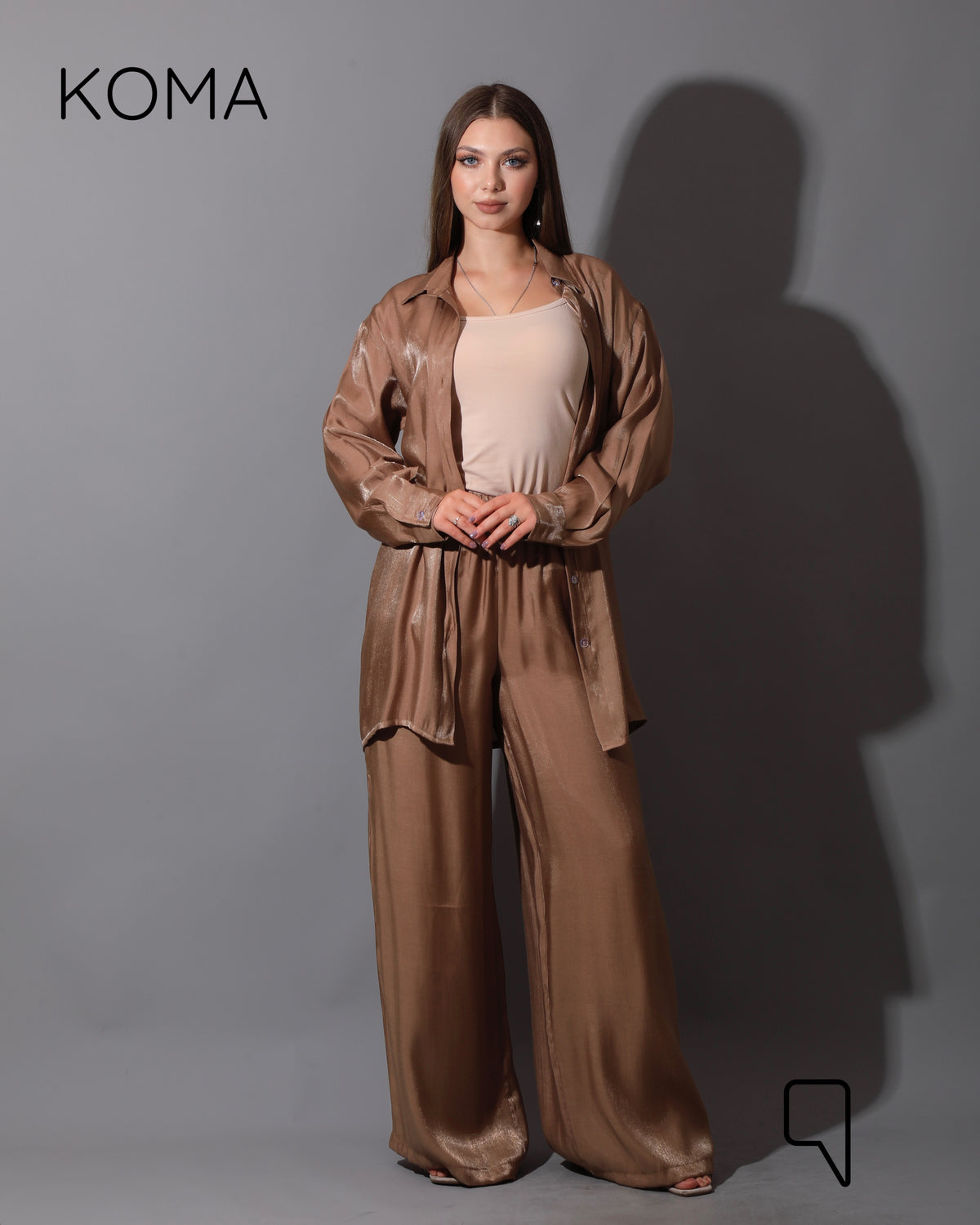 Shemer Long Shirt - Camel