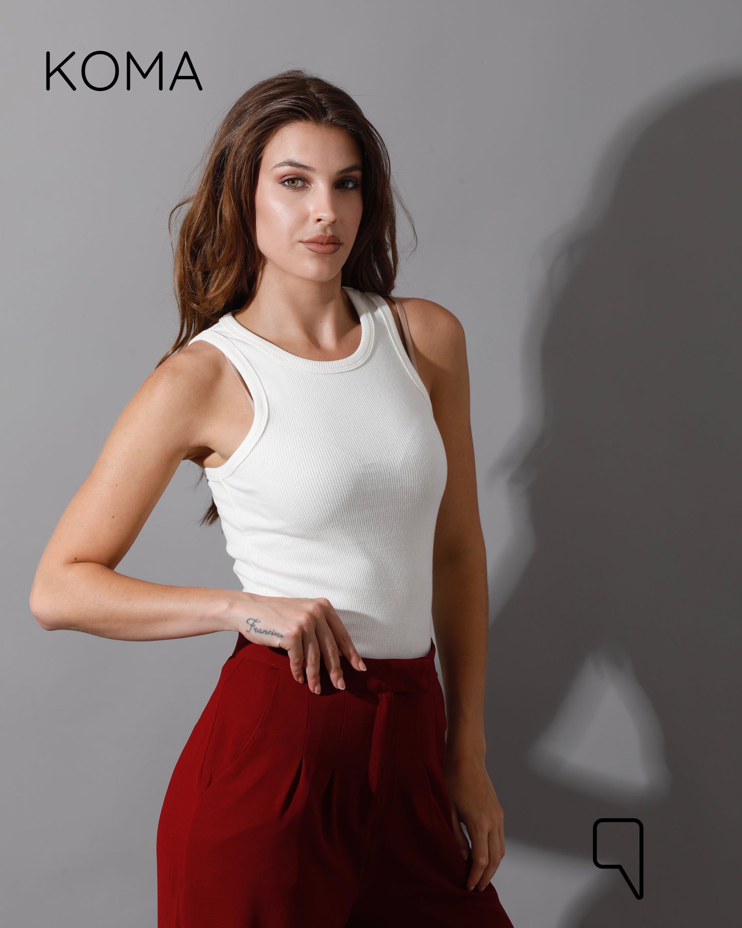 Basic Tank Top  - OffWhite