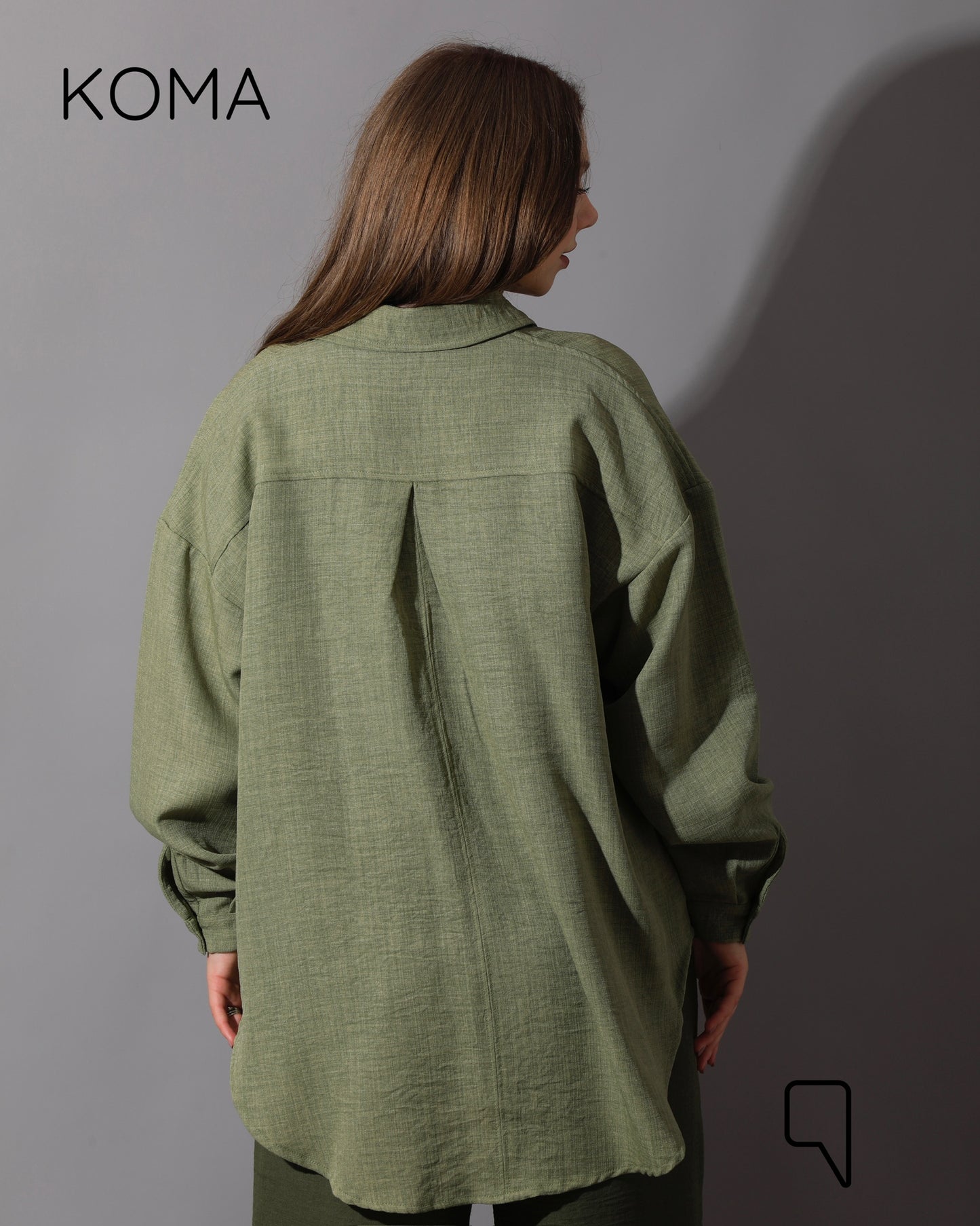 Textured Long Sleeves Shirt - Mint
