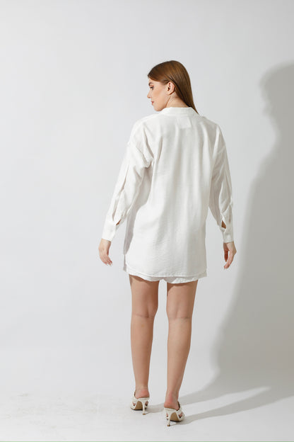 Lose Fit Shorts - White