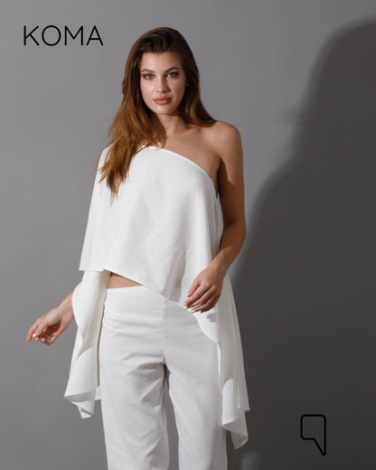 Piera Butterfly Co-Ord - OffWhite