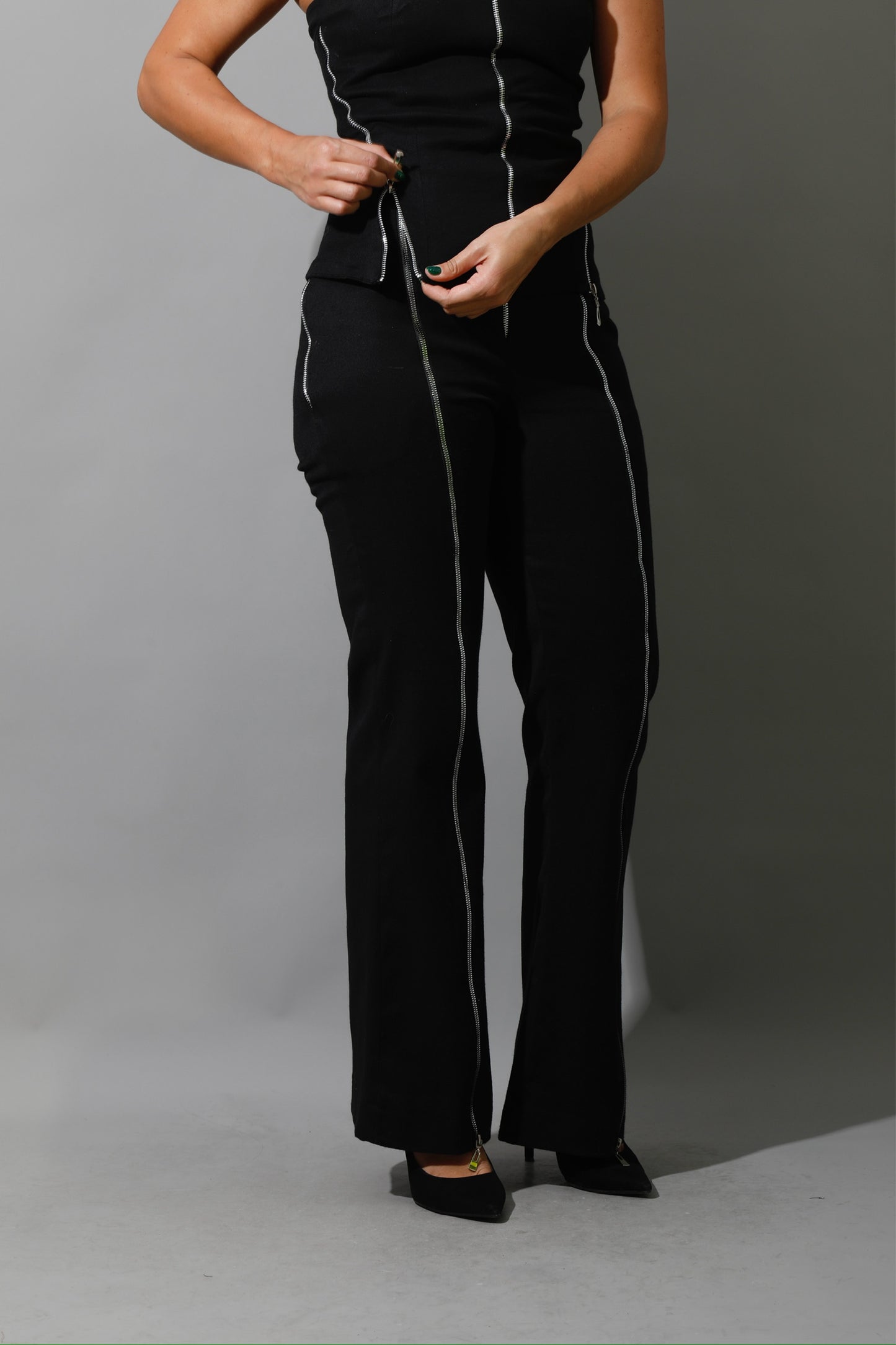 Co-Ord BootCut pants - Black