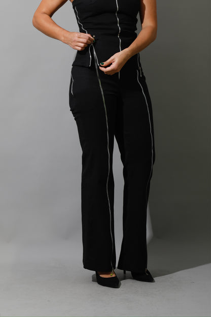 Co-Ord BootCut pants - Black