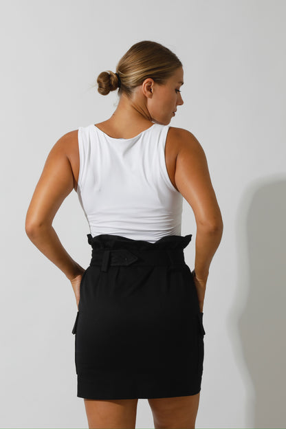 Baggi Short Skirt - Black