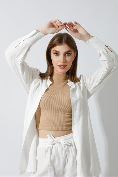 Lose Fit Shorts - White