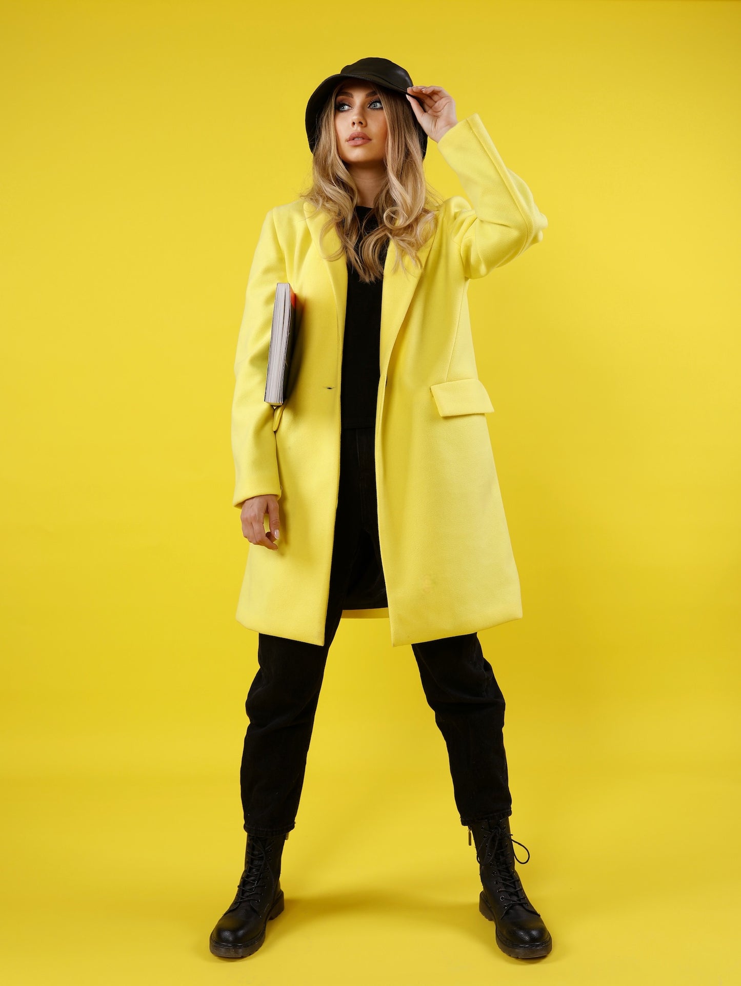 Short Coat - Yellow