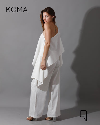Piera Butterfly Co-Ord - OffWhite