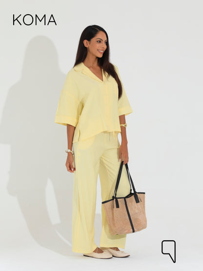Maeve Blend Trousers - Yellow