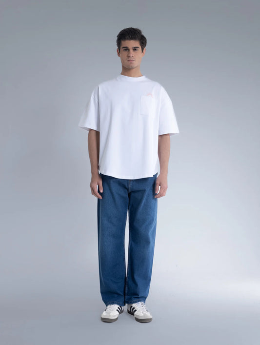 Ella Script T-Shirt - White