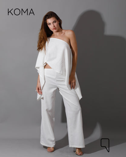 Piera Butterfly Co-Ord - OffWhite