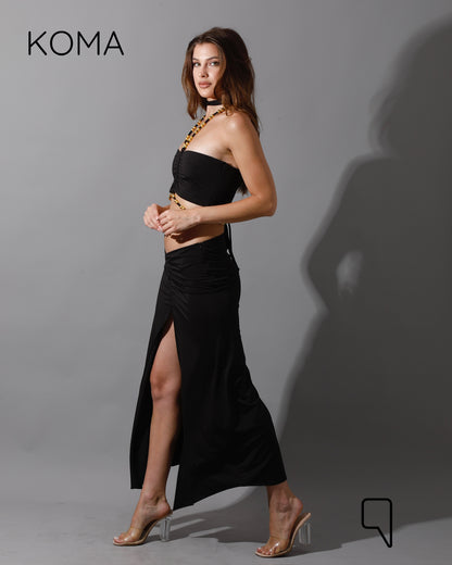 Layton Tied Up Co-Ord - Black