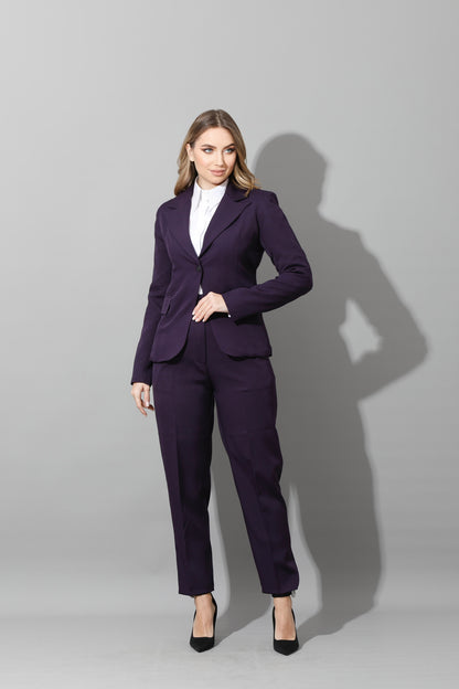 Tailored Slim Fit Suits - Purple