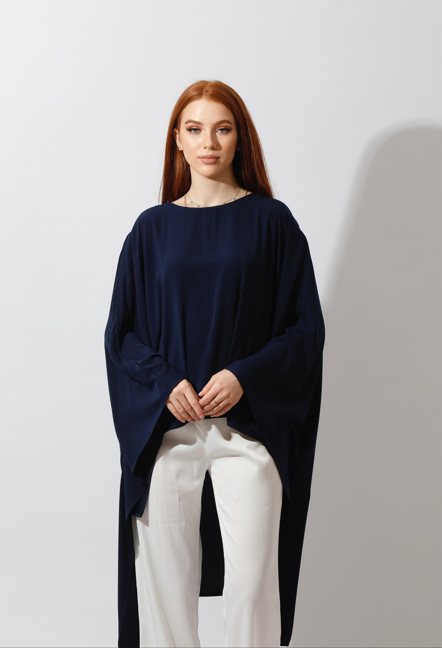 Butterfly Blouse - Navy