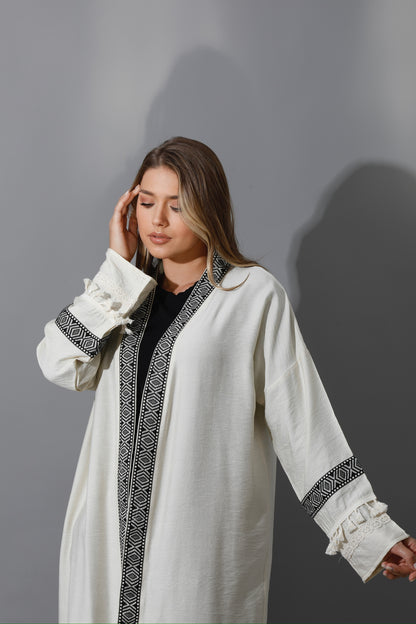 Short Kaftan - Beige