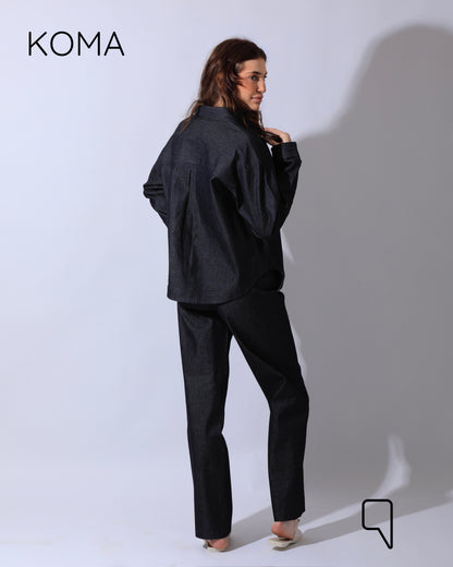 Juliette Denim Jacket - Navy