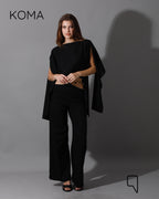 Piera Butterfly Co-Ord - Black