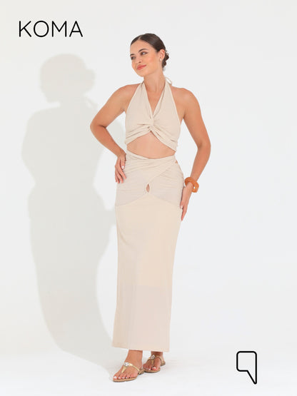 Paula Cutout Set - Beige