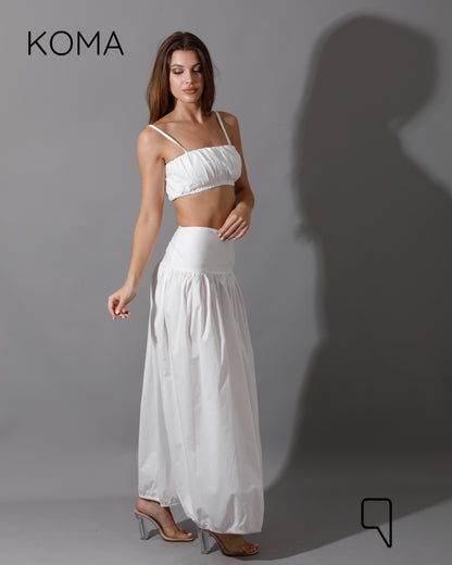 Gabi Skirt - White