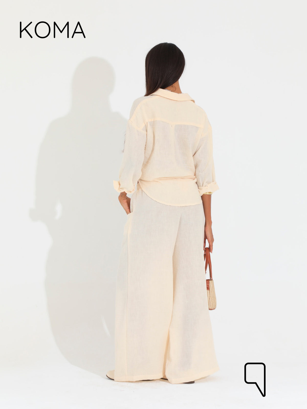 Matilda Long Sleeves Shirt - Beige