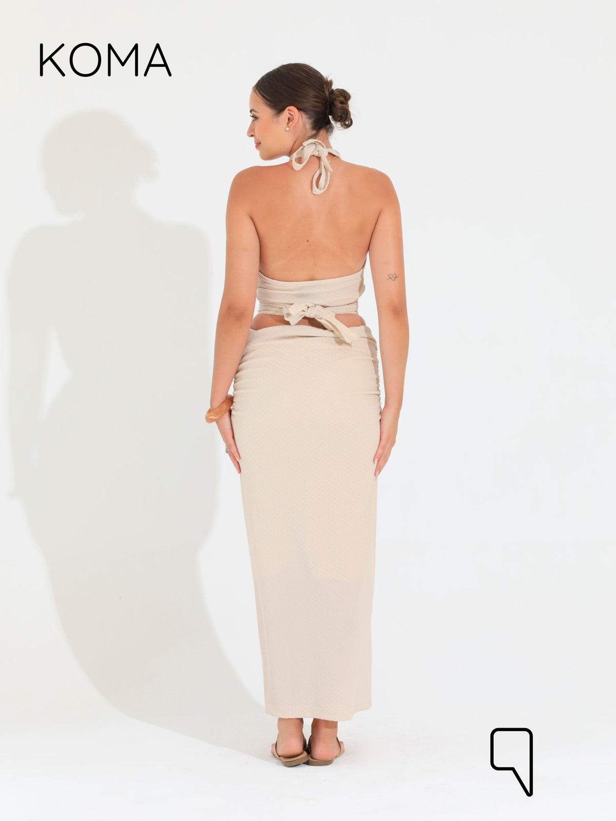 Paula Cutout Set - Beige
