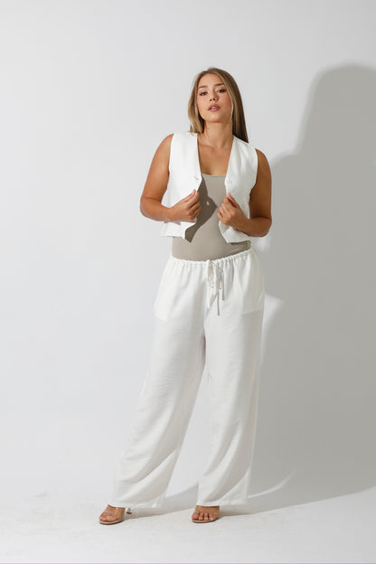 Vest Set - White