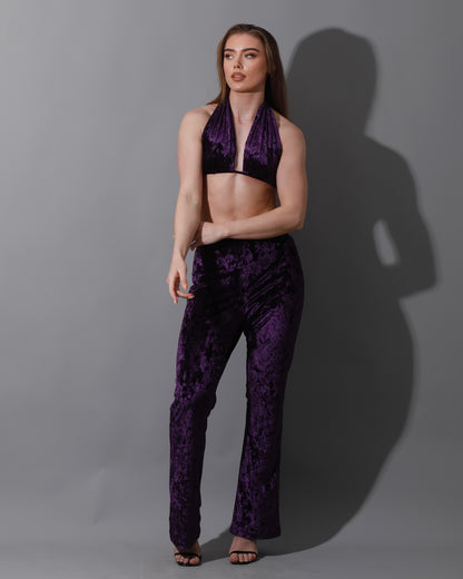 Tied Up Top - Purple