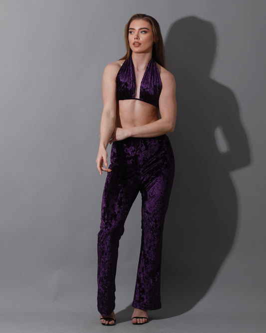 Tied Up Top - Purple