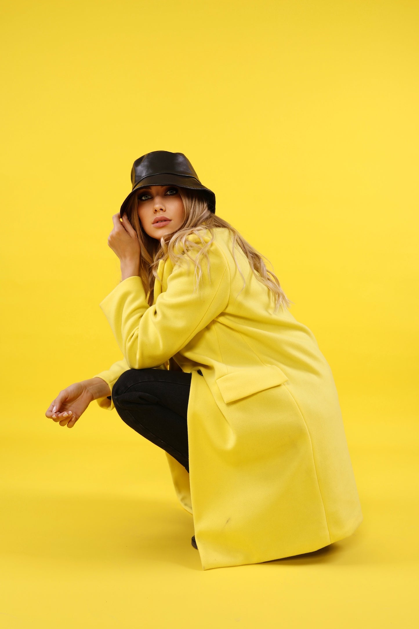 Short Coat - Yellow