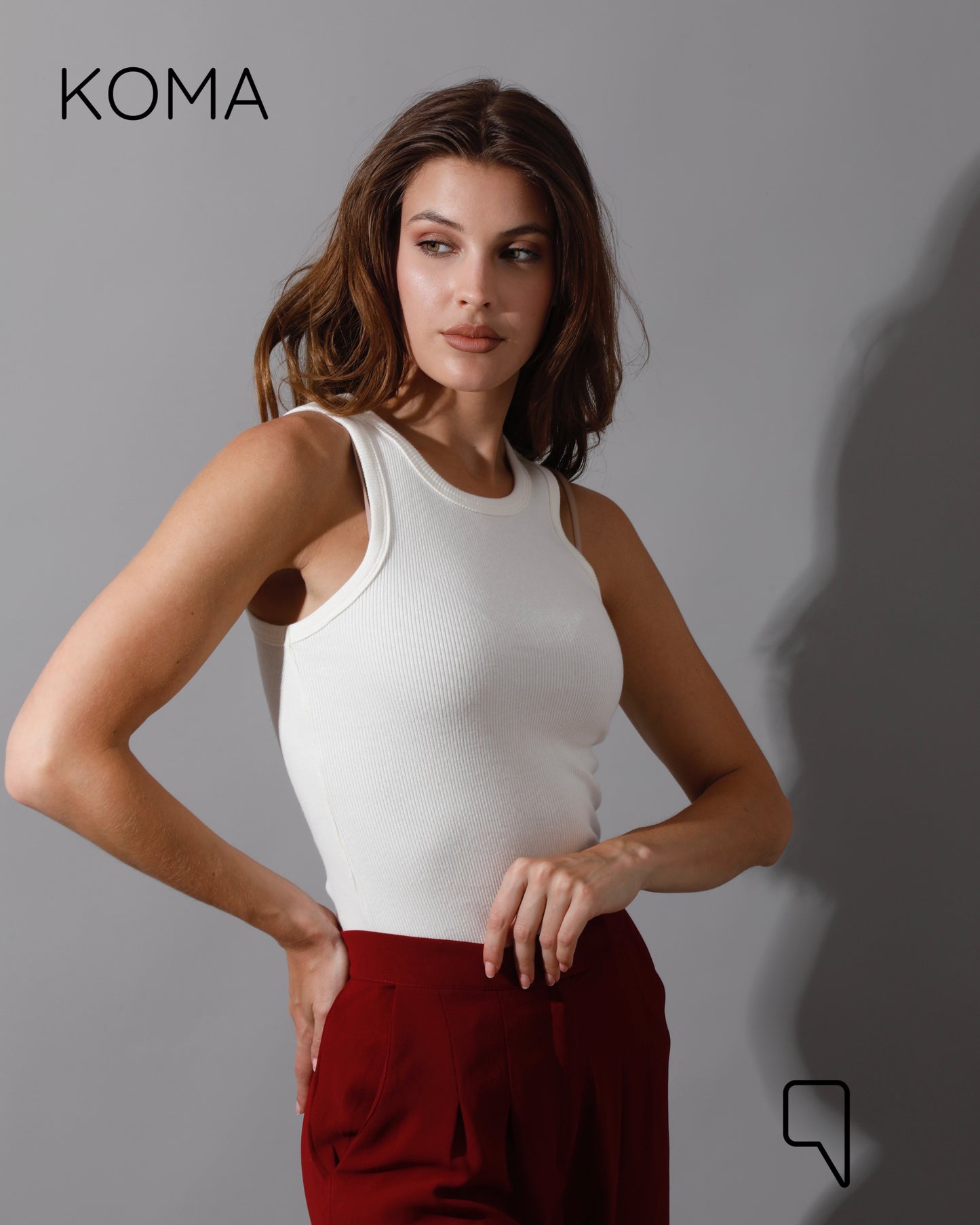 Basic Tank Top  - OffWhite