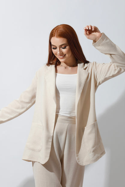 Candice Light Suit - Beige