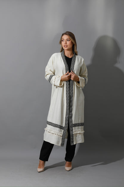 Short Kaftan - Beige