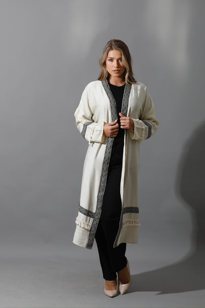 Short Kaftan - Beige