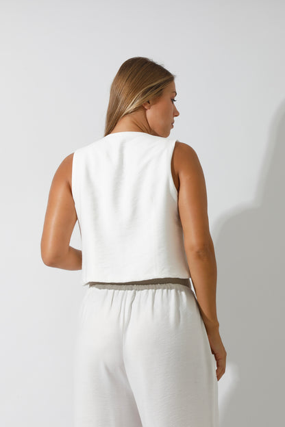 Vest Set - White