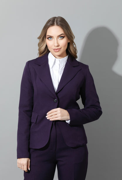 Tailored Slim Fit Suits - Purple