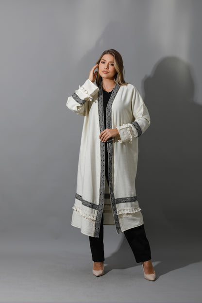 Short Kaftan - Beige