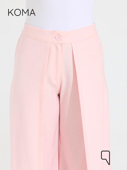 Kendra Double Layer Trousers - Pink