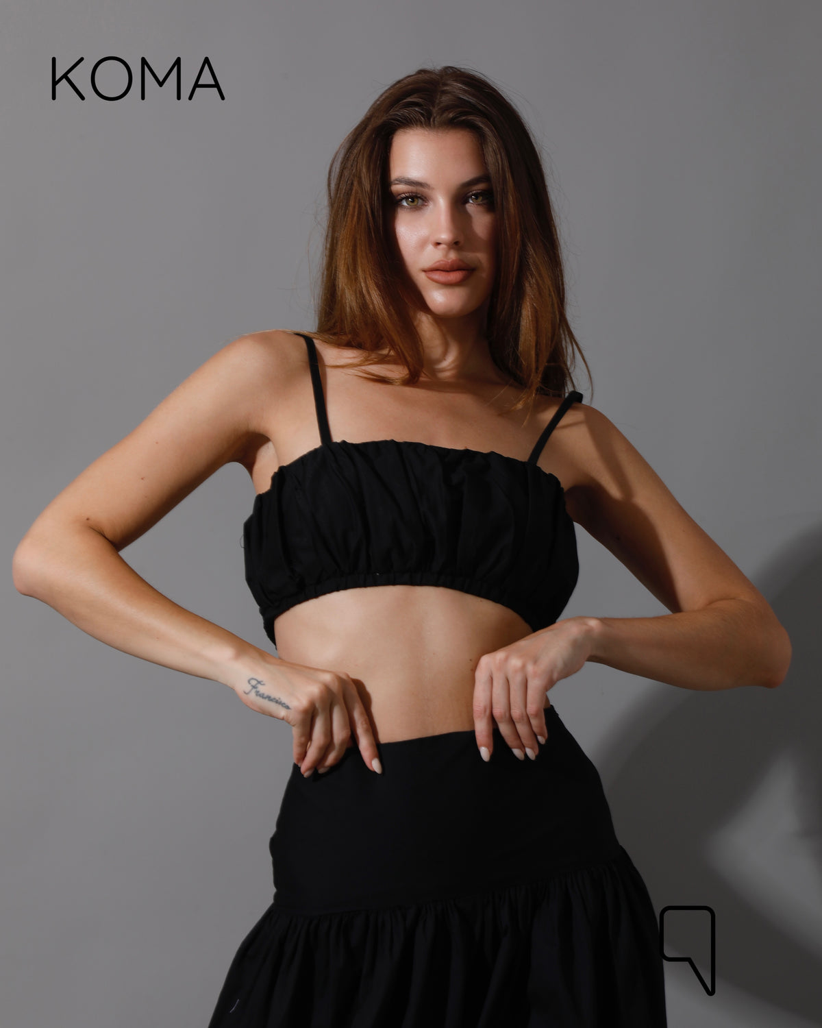 Gabi Skirt - Black