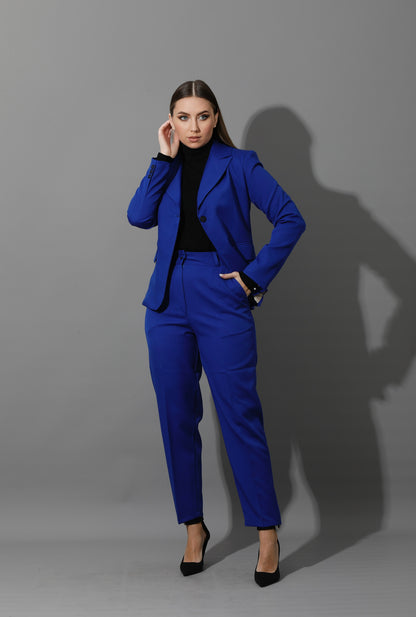 Tailored Slim Fit Suits - Electric Blue