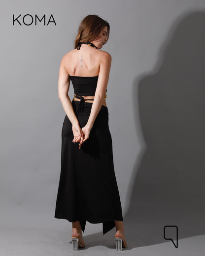 Layton Tied Up Co-Ord - Black