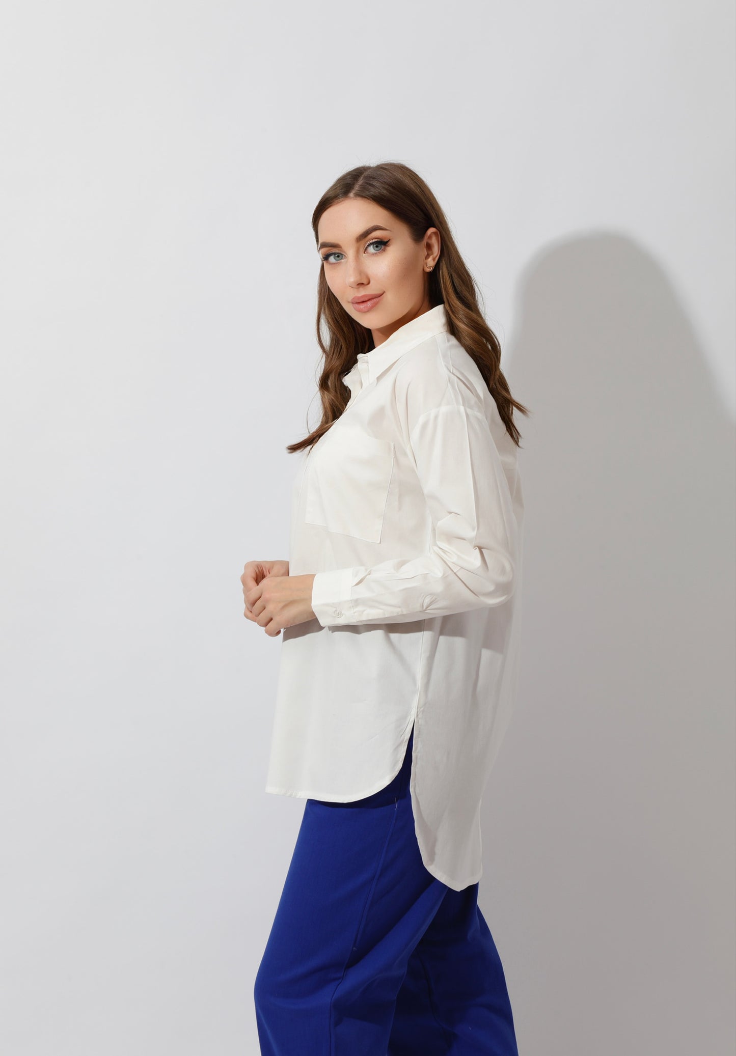 Buttons Back Shirt - OffWhite