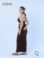 Paula Cutout Set - Brown
