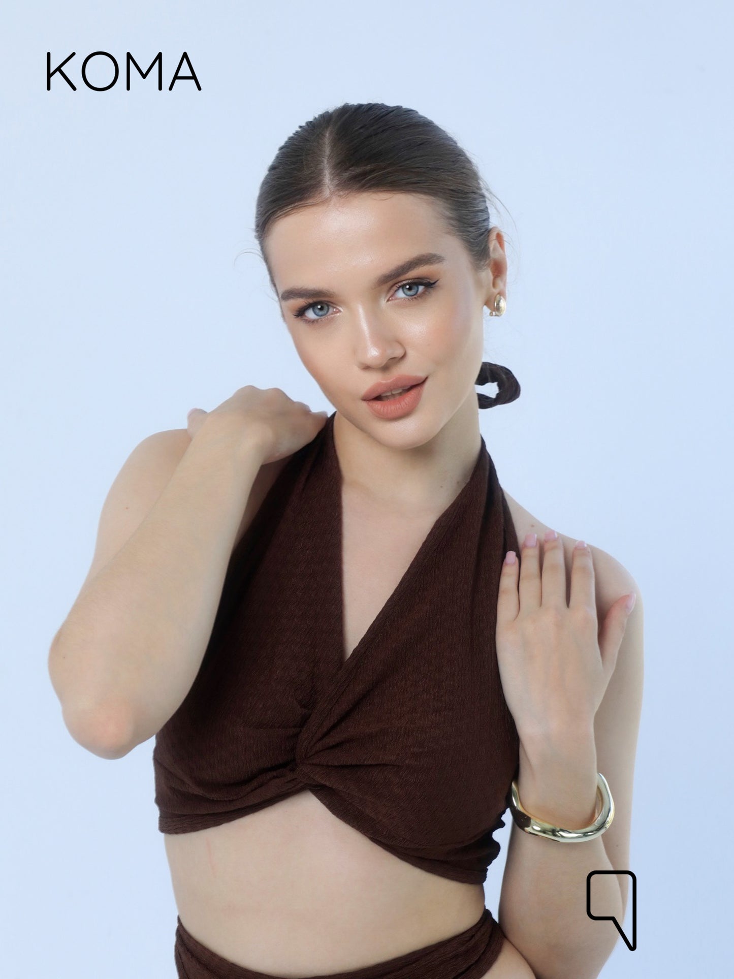 Paula Cutout Set - Brown