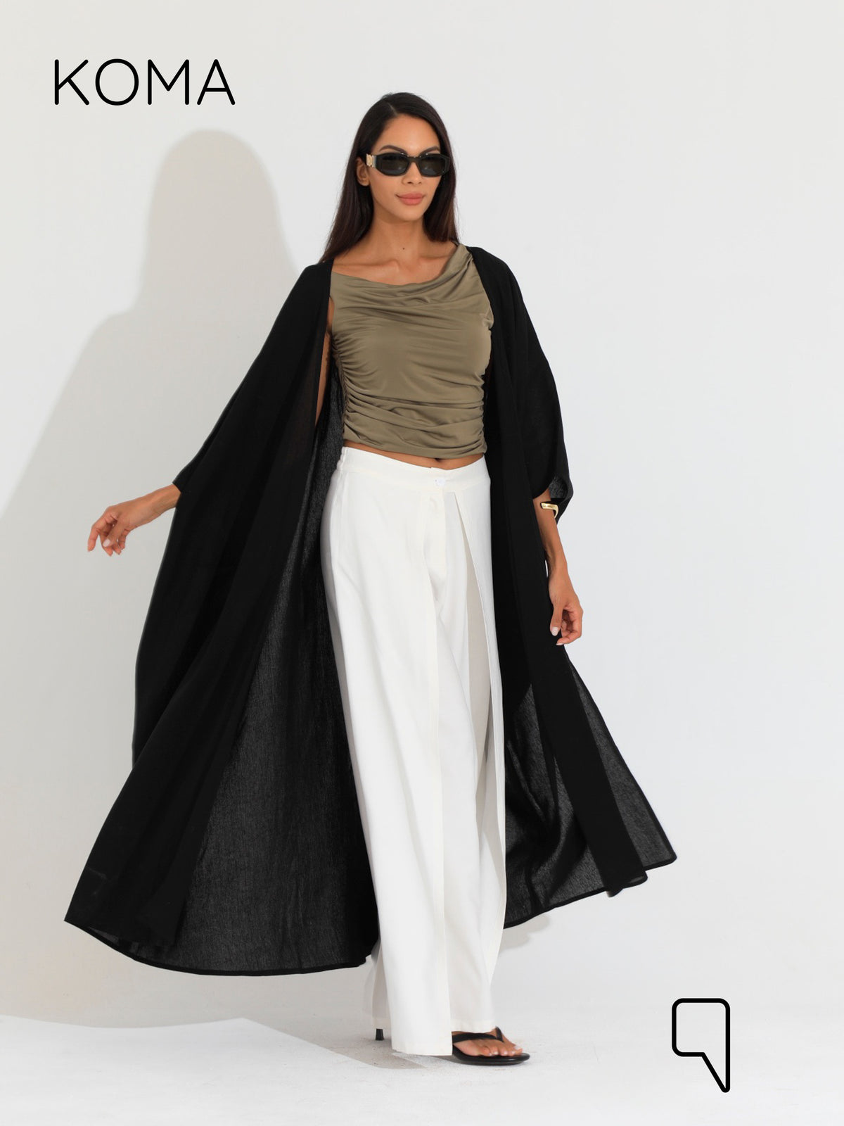 Mais Cover Up - Black