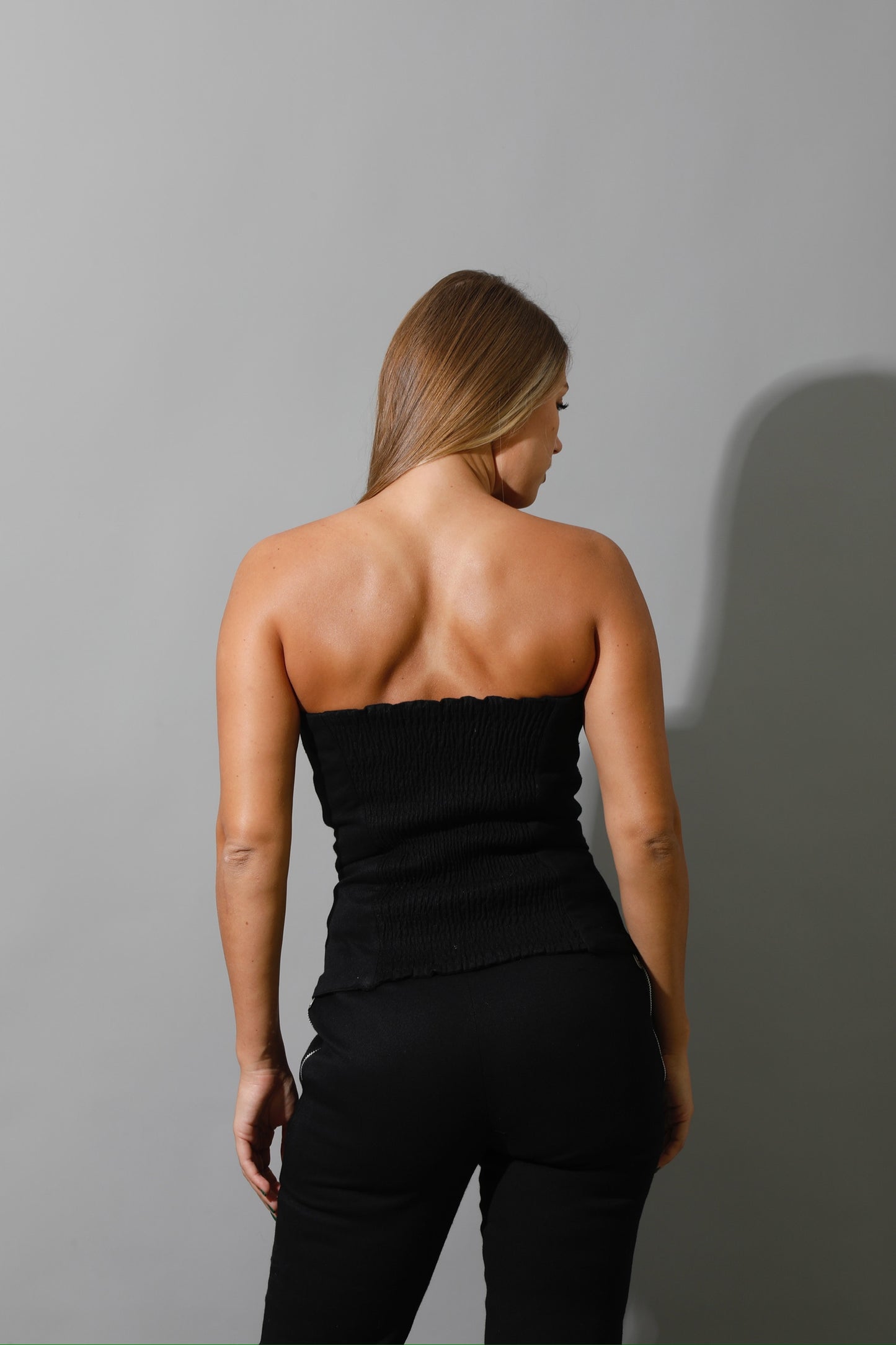 Co-Ord Some Protel Top - Black