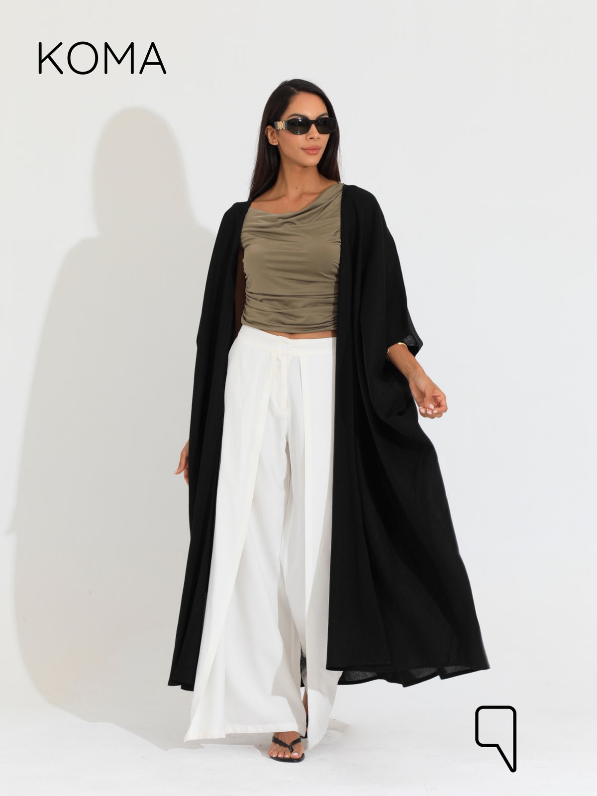 Mais Cover Up - Black
