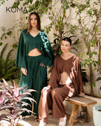 Anabella Blend Trousers - Green